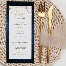 Programa Lua Stars Celestial Sky Casamento Elegante Moderno