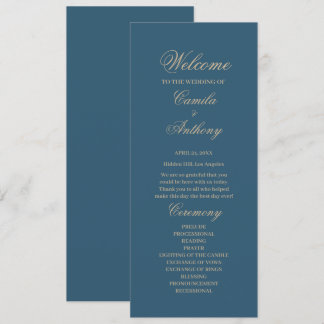 Programa Marinho Dourado Casamento