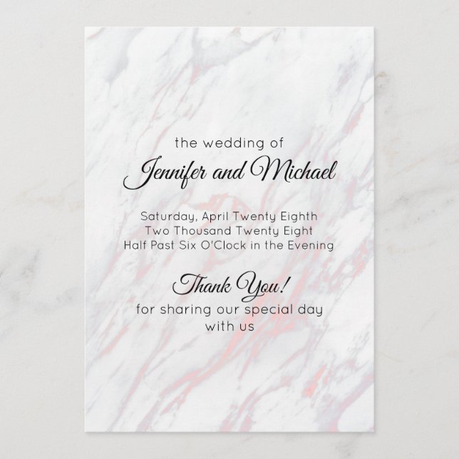 Programa Mármore Rosa Moderno e Cinza (Frente)