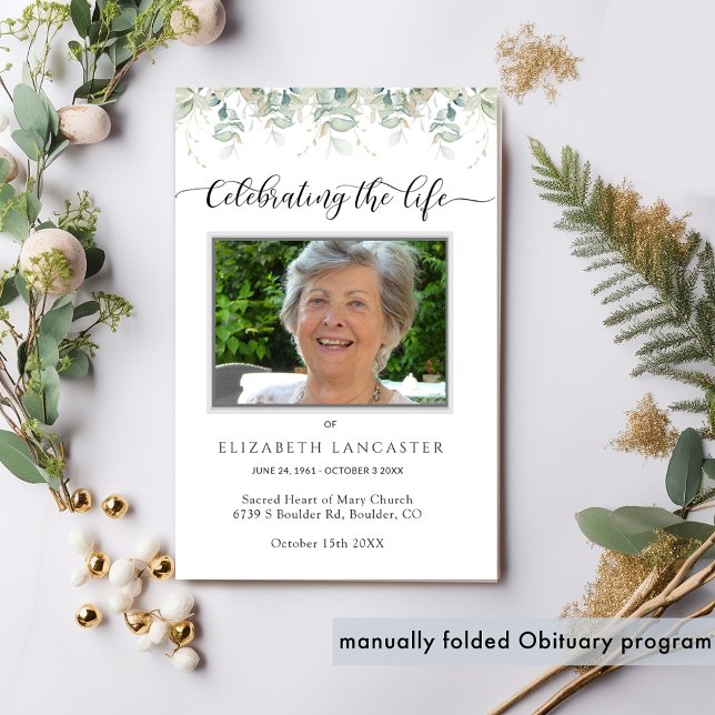 Programa Memorial da Greenery da Ordem Funeral (Criador carregado)