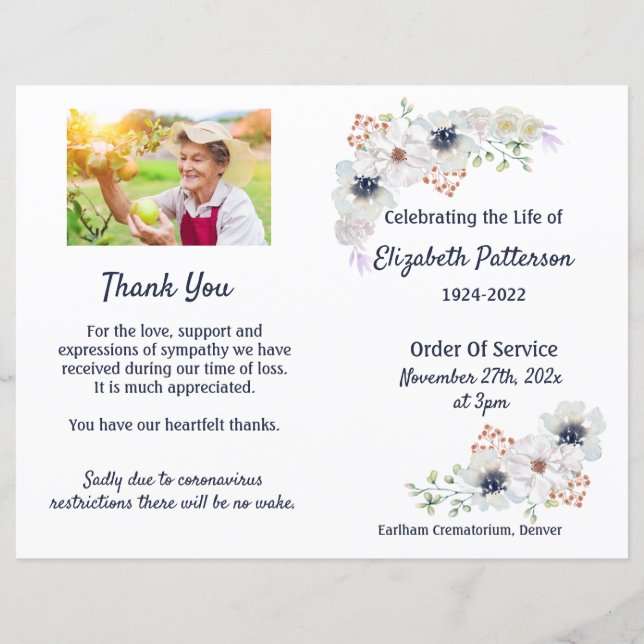 Programa Memorial De Ordem Funerária (Frente)