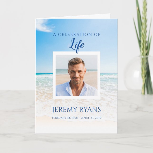 Programa Memorial Funeral de Praia (Frente)