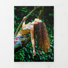 Programa Memorial Tri Fold - Cobrir de Fotografia