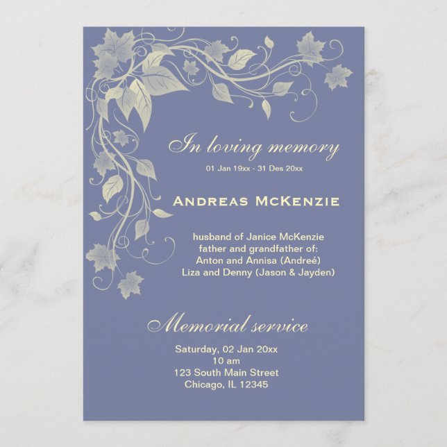 Programa Memoriam (Frente)