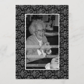 Programa Memoriam Lembrança: Foto de Aviso de Morte