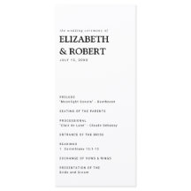 Mínimo Simples Cerimônia de Casamentos Modernos Pr