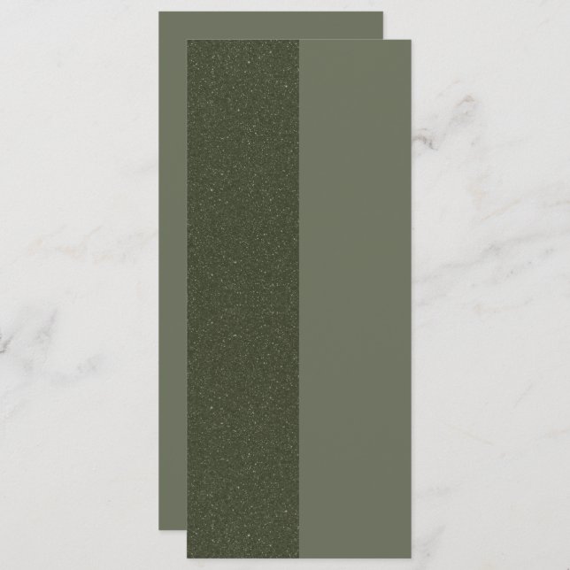 Programa Modern Moss Duo Flat Program – Personalizável (Frente/Verso)