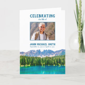 Programa Montanhas Ordem Funerária Memorial de Foto de Serv