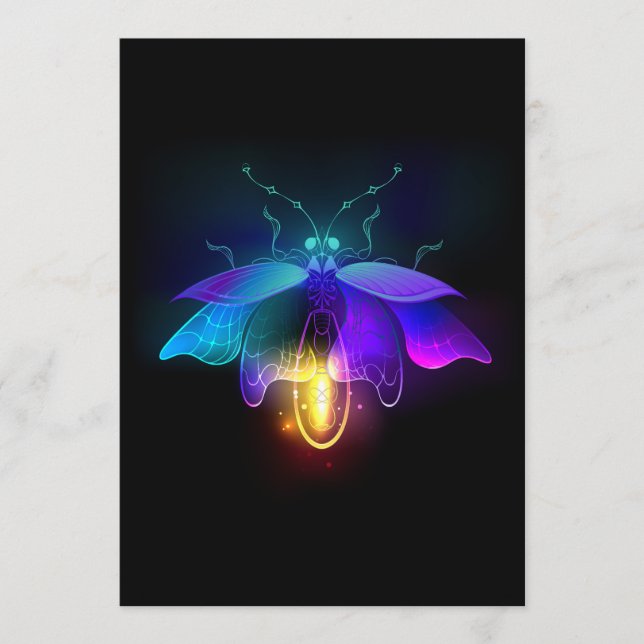Programa Neon Firefly on black (Frente)