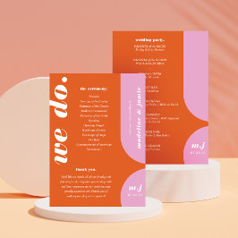 Programa Nós Fazemos Laranja Estilo Retro no Casamento Orde