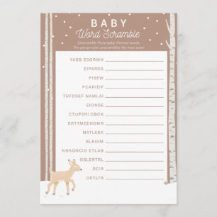 Programa Oh Deer - Baby Word Scramble