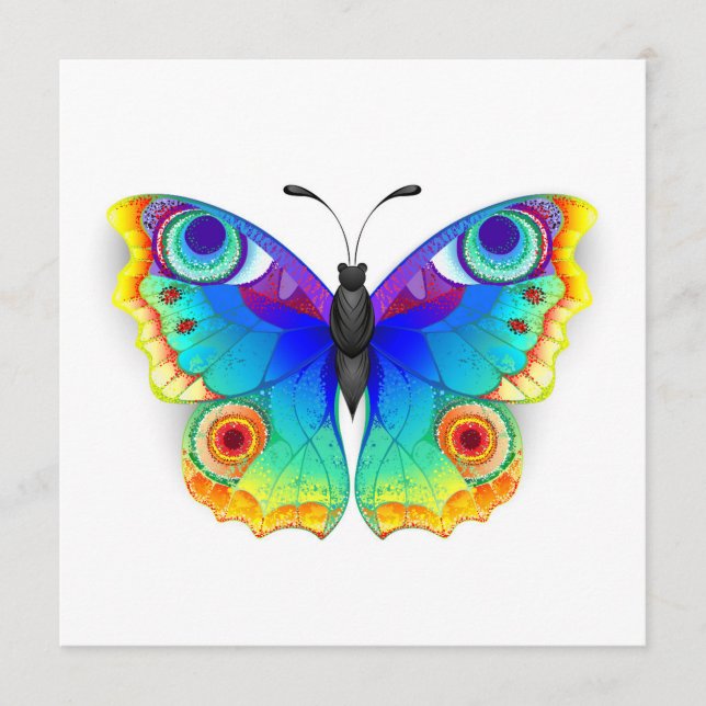 Programa Olho Peacock da Borboleta Arco-Íris (Frente)