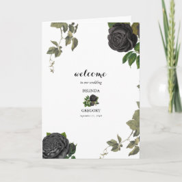 Programa Ordem Branca de Serviço de Casamento de Halloween 