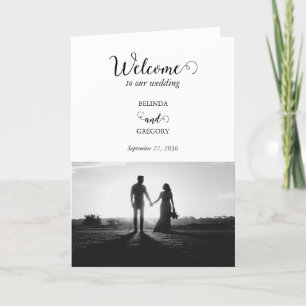 Programa Ordem de Serviço de Casamento de Fotos de Script P