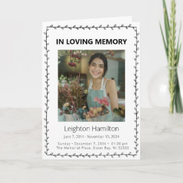 Programa Ordem de Serviço Obituária Funeral Folha Simples