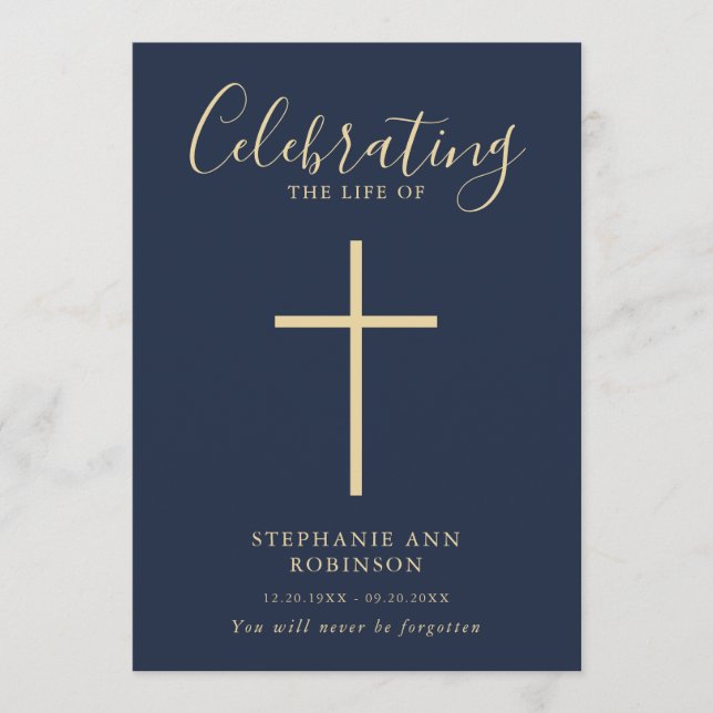 Programa Ordem de Serviço Simples e Dourada do Memorial Azu (Frente)