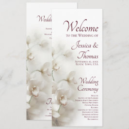 Programa Orquídeas Brancas Sonhadoras Casamento Floral Româ