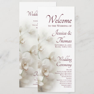 Programa Orquídeas Brancas Sonhadoras Casamento Floral Româ