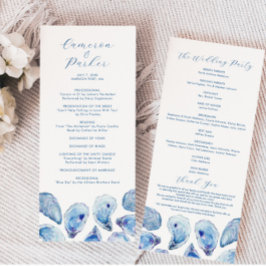 Programa Oyster Watercolor Beach Casamento Duplo
