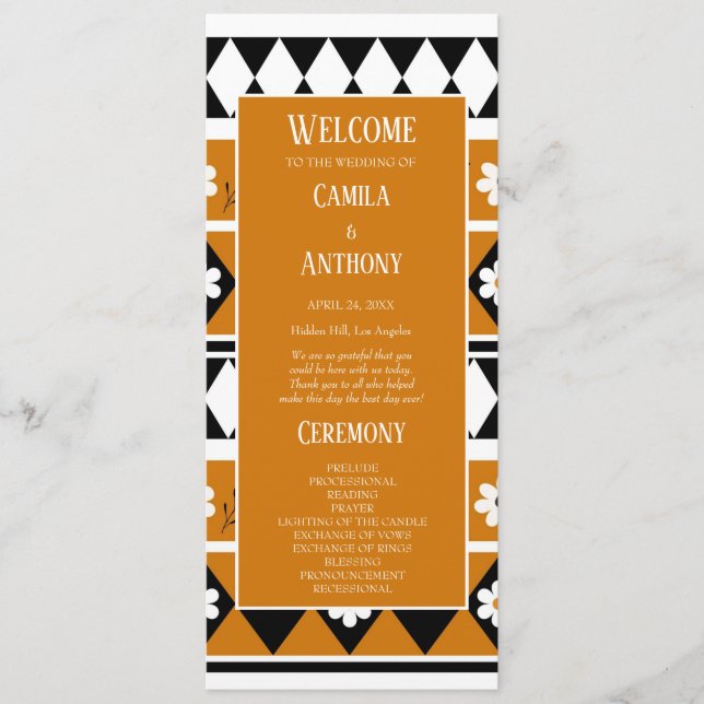 Programa Padrão Floral do Diamante de Flor de Faixa de Fron (Frente)