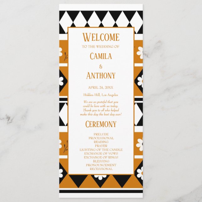 Programa Padrão Floral do Diamante de Flor de Faixa de Fron (Frente)