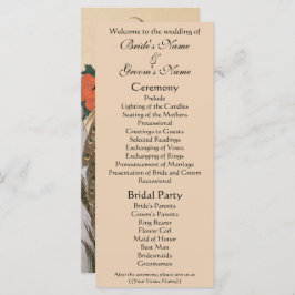 Programa Peacock e Peonies por Casamento Hiroshige