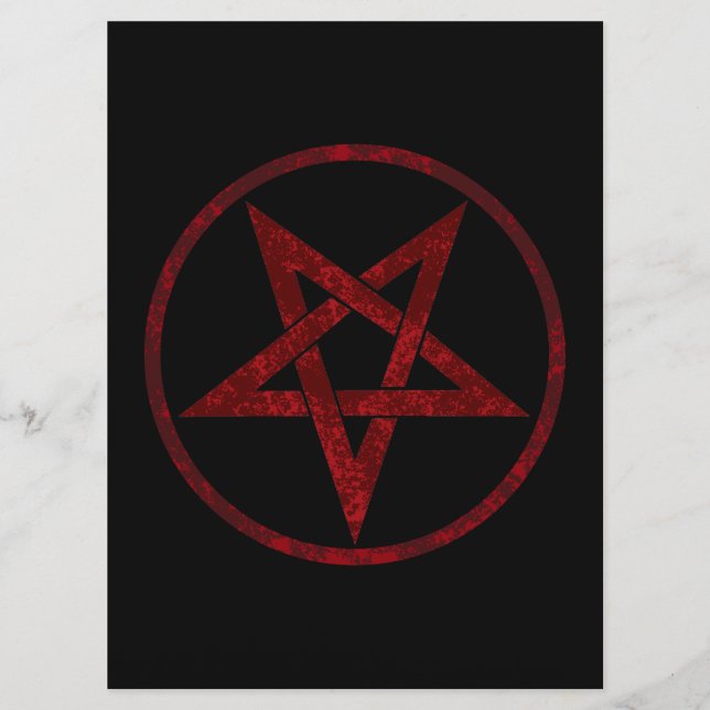 Programa Pentagrama do diabo vermelho (Frente)