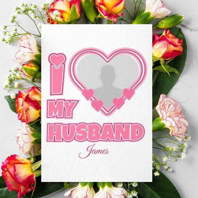 Programa Personalizado Eu Amo Meu Marido – Adicionar Foto e (Criador carregado)