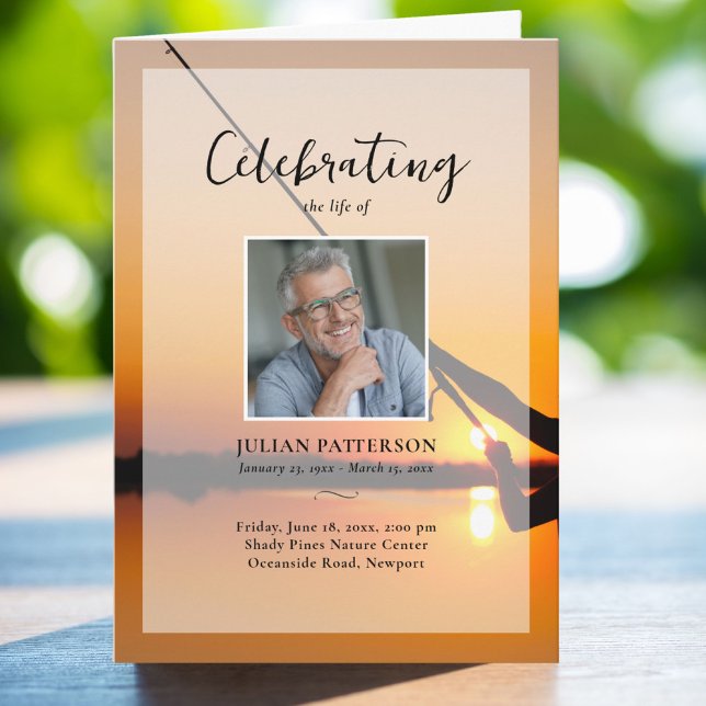 Programa Pesca de Fotos Sunset Celebração do Funeral da Vid (Criador carregado)