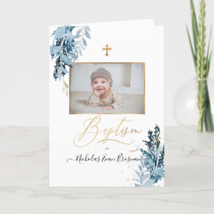 Programa PixDezines Watercolor Dusty Blue Baptism