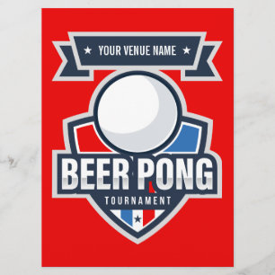Programa Placa de Regras de Torneio de Pong de Cerveja Pers