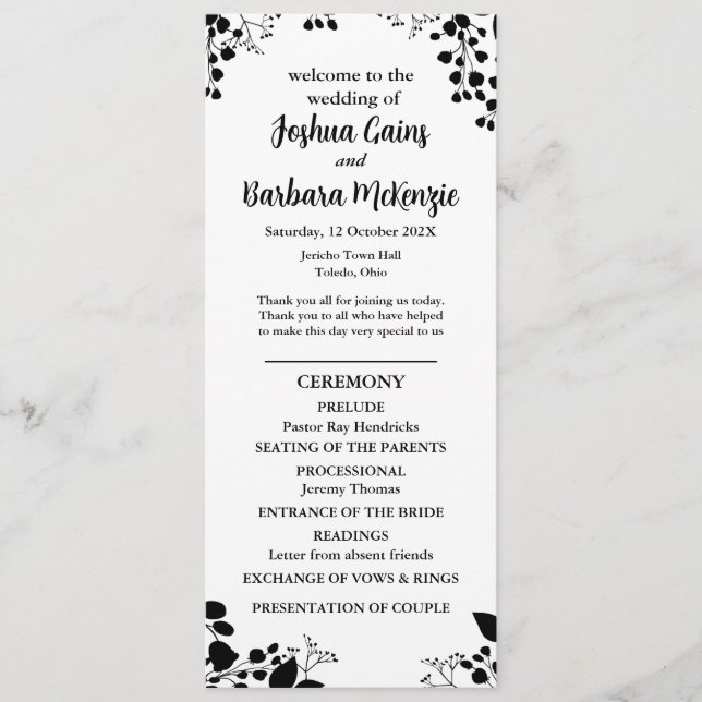 Programa Plano Preto no Branco (Frente)