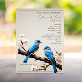 Programa primavera Bluebird de Casamento