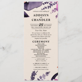 Programa Púrpura Encantada + Casamento Floral de Halloween