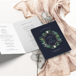 Programa Quadro de Estufa | Casamento Botânico Por Aquarela