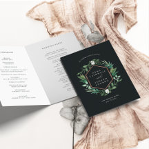 Quadro de Estufa | Casamento Botânico Por Aquarela