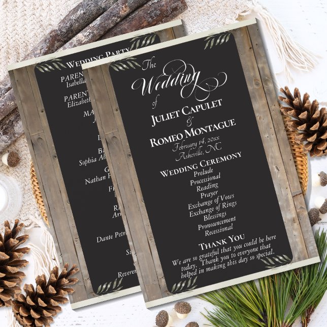 Programa Quadro Negro em Madeira - Casamento Creme (Criador carregado)