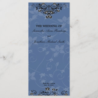 Programa Real Blue Chandelier Floral Weding