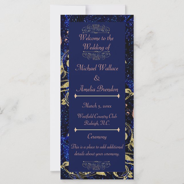 Programa Real de Casamento de Borboletas Douradas  (Frente)