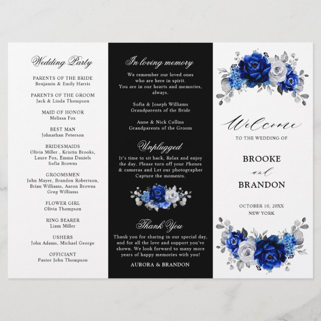 Programa Real de Casamento Triplo de Prata Branca  (Frente)