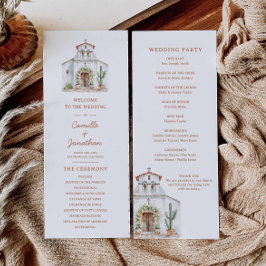 Programa Rustic Destination Wedding