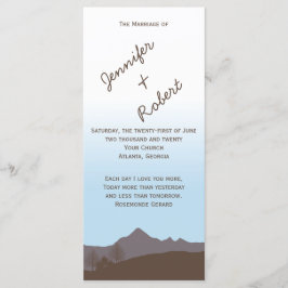 Programa Rustic Mountain Watercolor