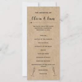 Programa Rustic Paper Wedemony
