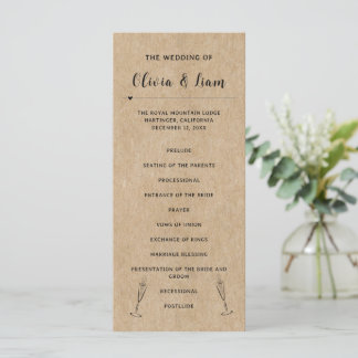Programa Rustic Paper Wedemony
