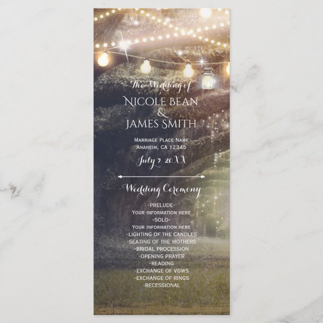 Programa Rustic Woods Encantado Forest & Lights (Frente)