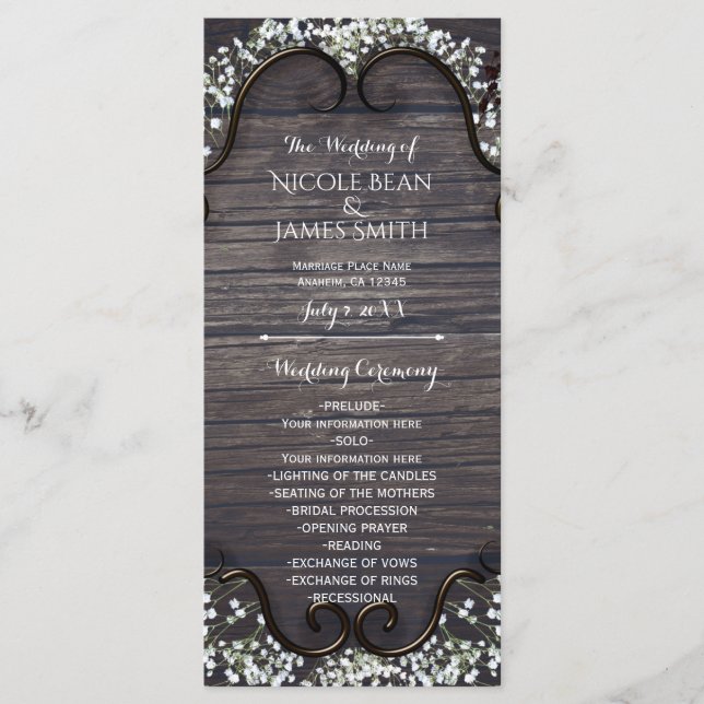 Programa Rústico Country Western com Respiro de Be (Frente)