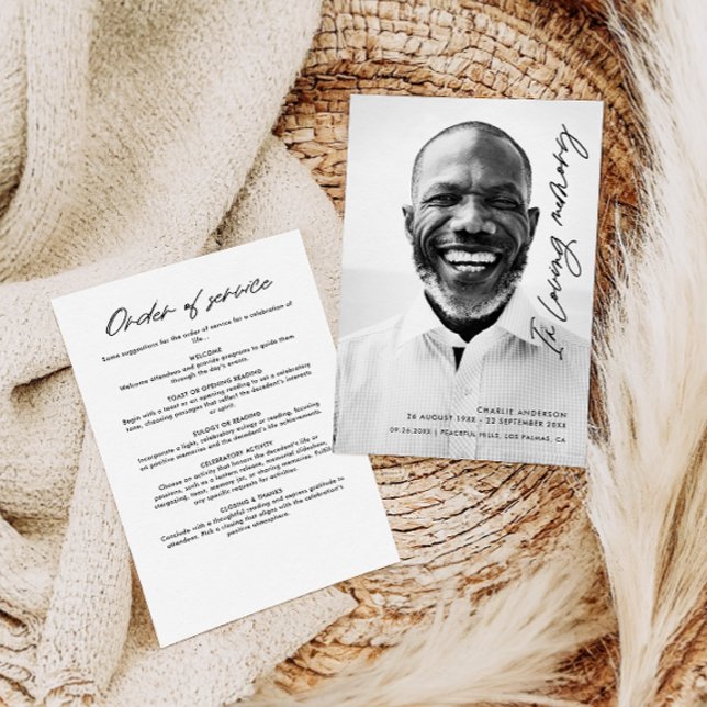 Programa Script Elegante Moderno No Funeral De Memória Ador (Criador carregado)