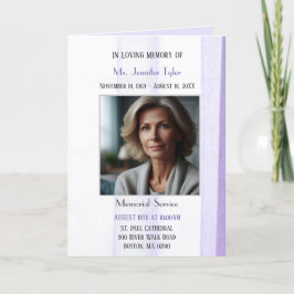 Programa Serviço de Sobreposição Obituária Elegante