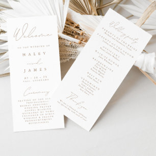 Programa Simples de Casamento de Brancos e Taupe E
