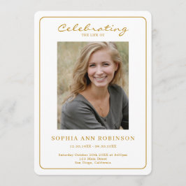 Programa Simples Foto Funeral Ordem De Serviço Memorial